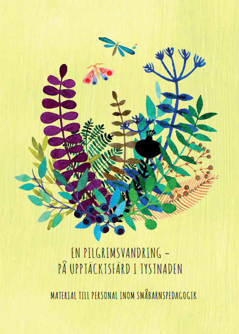 Kort med naturblommor 